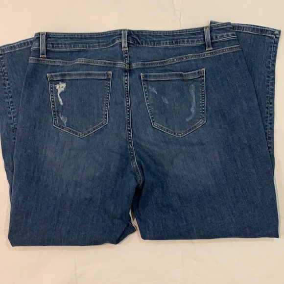 Lane Bryant Distressed Boyfriend Jeans - Picture 2 of 9